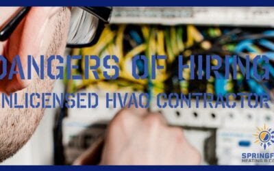 Dangers of Hiring an Unlicensed HVAC Contractor